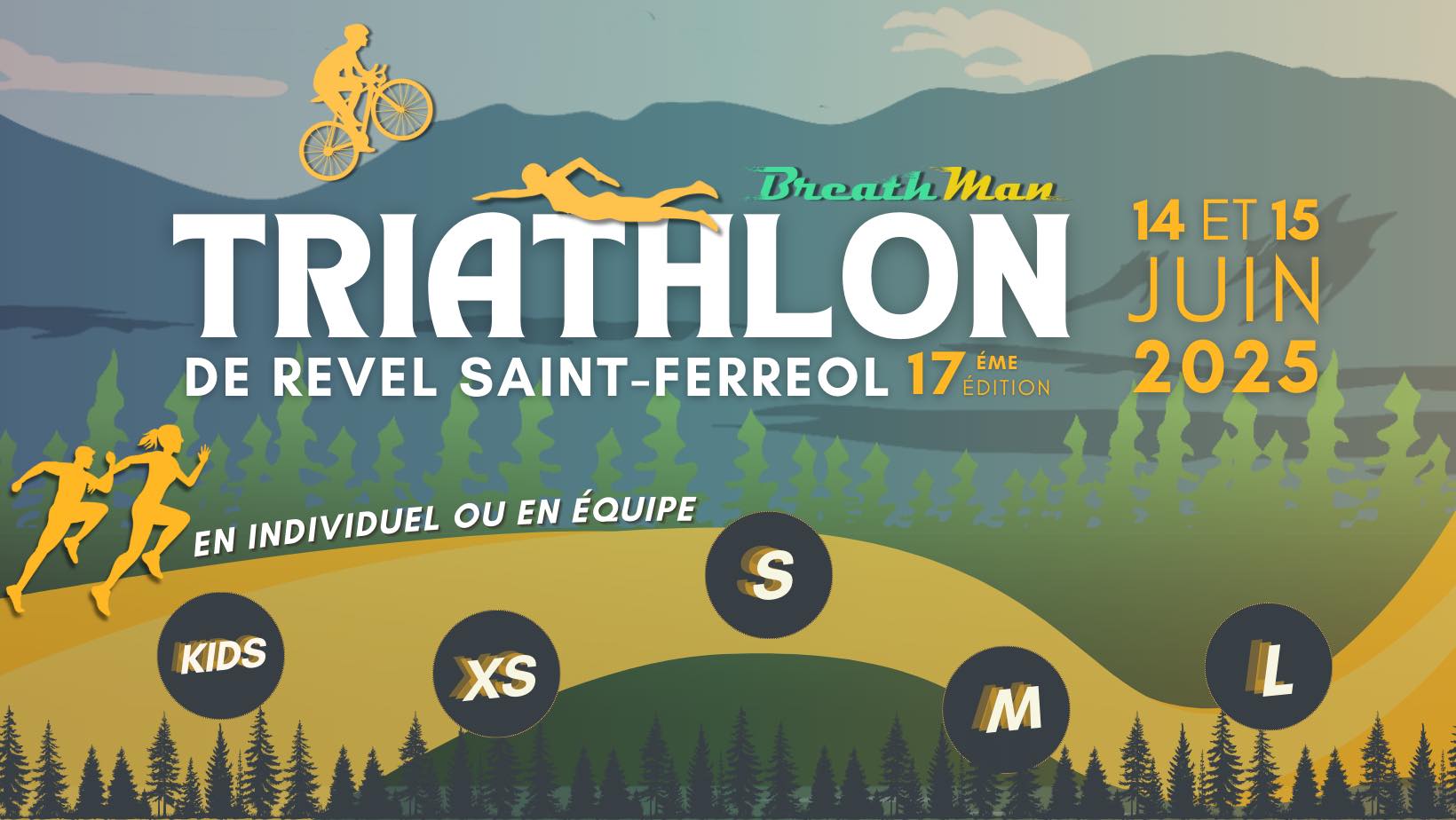 Triathlon Revel Saint-Ferréol 2025
